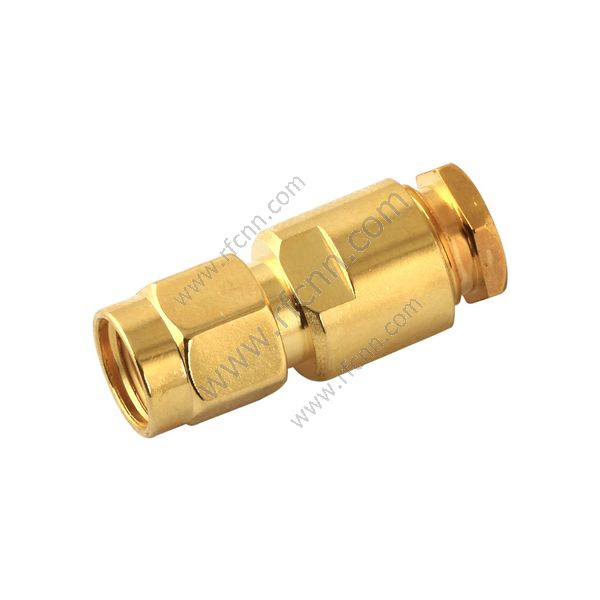Morsetto maschio SMA Dritto per RG58 - Connettore RF