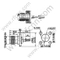 Flangia femminile TNC per connettore RG178 RF