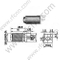 F montato femmina per connettore RF PCB