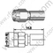 SMC Maschio per connettore RG402 RF