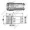 N Morsetto maschile per connettore RG58 RF