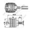 UHF maschio crimpare per connettore RG58 RF