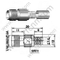 TNC Femmina per connettore LMR300 RF