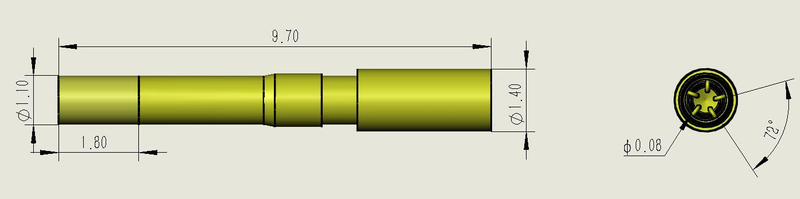 Contatto a molla iperboloide