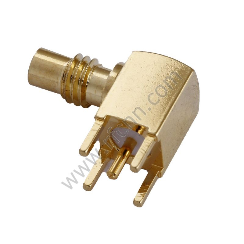 Angolo retto maschio SMC per connettore RF PCB