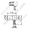 Angolo retto maschio SSMB per connettore RG178 RF