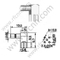 Angolo retto femminile SSMB per connettore PCB RF