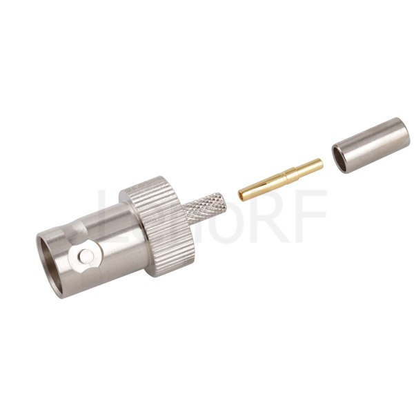 BNC Femmina Solderless per connettore ST212 -RF