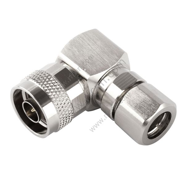 N Morsetto ad angolo retto maschile per il connettore RF versione corta LMR400