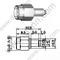 Crimpatura maschile SMA per connettore RG178 RF