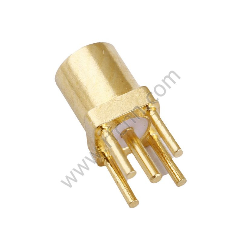 MMCX Femmina per PCB Connettore RF a piede rotondo PCB