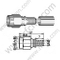 Crimpatura maschile SMA per connettore RG58 RF