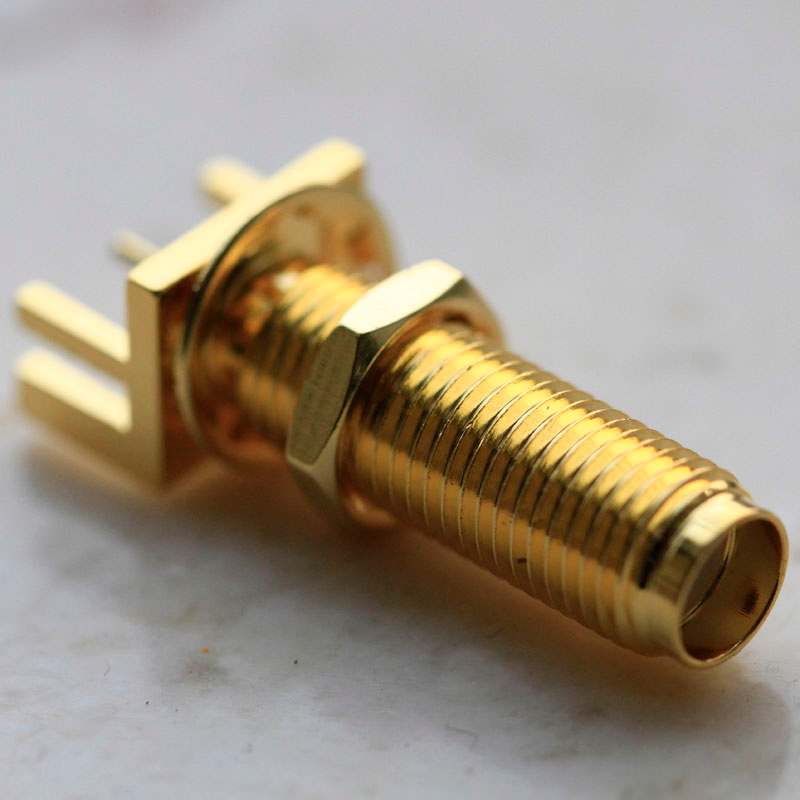 Supporto per bordi femminili SMA Femmina per connettore PCB RF