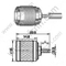 TNC maschio per connettore RG316 RF