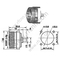 DIN 7/16 Femmina per il connettore RF RG402 semirigido