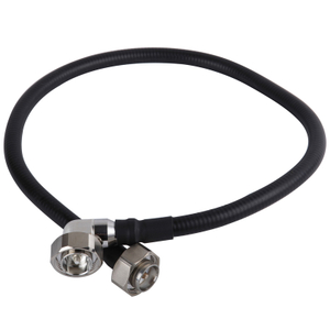 Maschio DIN a angolo retto maschile per 1/2 "Jumper di assemblaggio del cavo Superflex