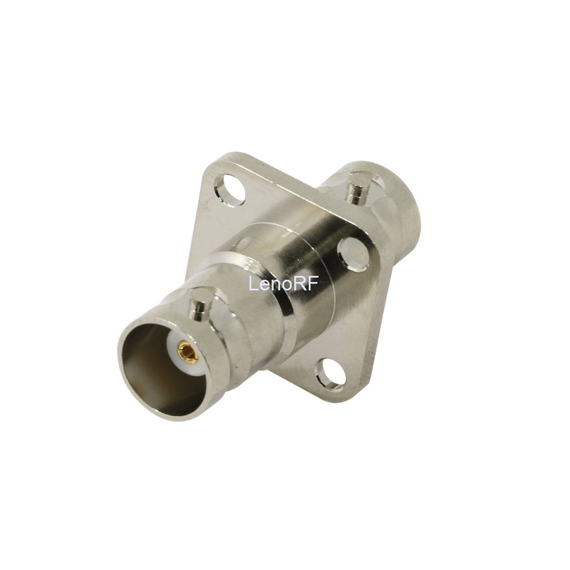 BNC Jack to Jack Flange Mount Adapter RF