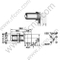 F angolo retto femminile per connettore RF PCB