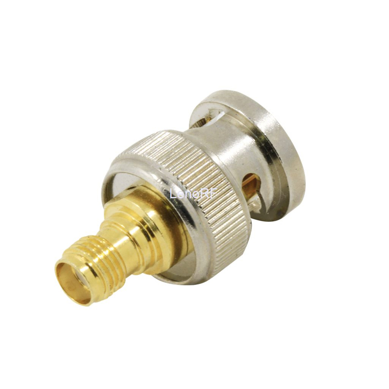 BNC Plug to SMA Jack RF Adapter