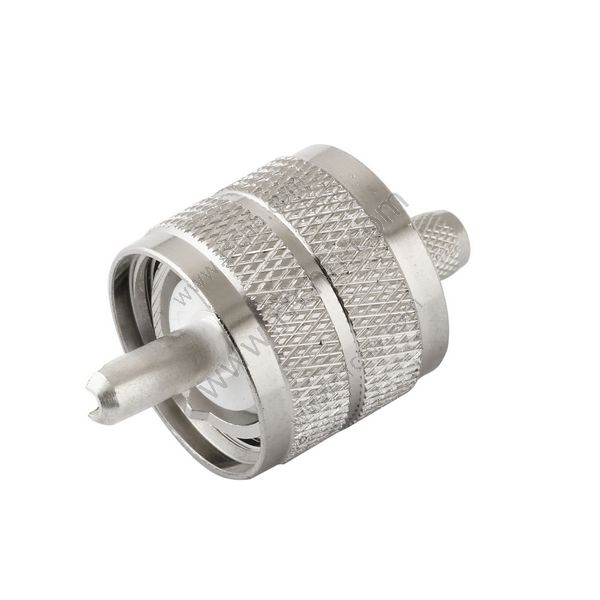 UHF maschio crimpare dritto per connettore RG58 -RF
