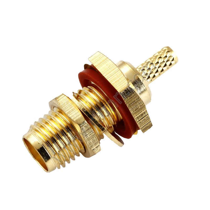 SMA Femmina Crimp Bulkhead per connettore RG316 RF