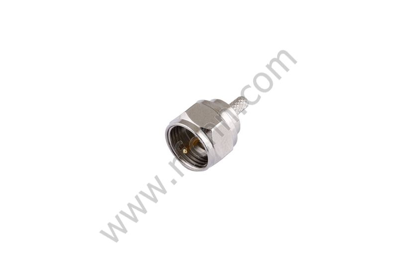 F crimpatura maschio per connettore RG174 RF