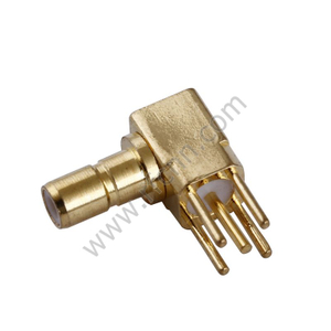 Angolo retto maschio SSMB per connettore PCB RF