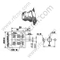 N Connettore RF flangia flangia a flange