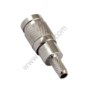 1.0 / 2.3 Crimpatura maschio dritto per connettore BT3002 RF