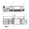 1.6 / 5.6 Maschile per connettore RG179 RF